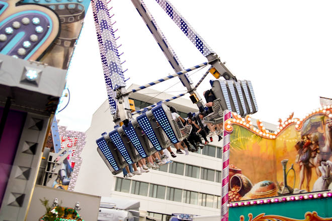 Impressionen von der Frühjahrsmess in Freiburg im Breisgau