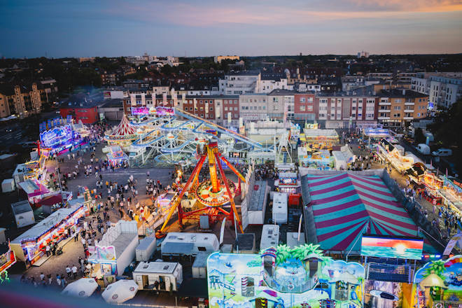 Impressionen von der Kirmes in Moers
